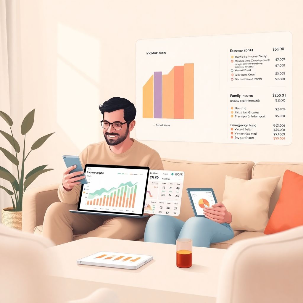 Как планировать семейный бюджет при нестабильном доходе и избежать долгов