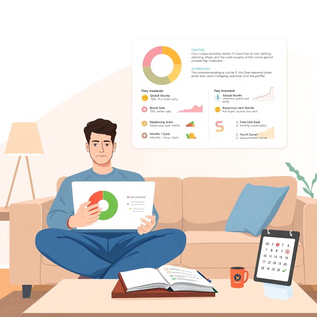 Инвестиции для занятых: как создать ленивый портфель и тратить 1 час в месяц